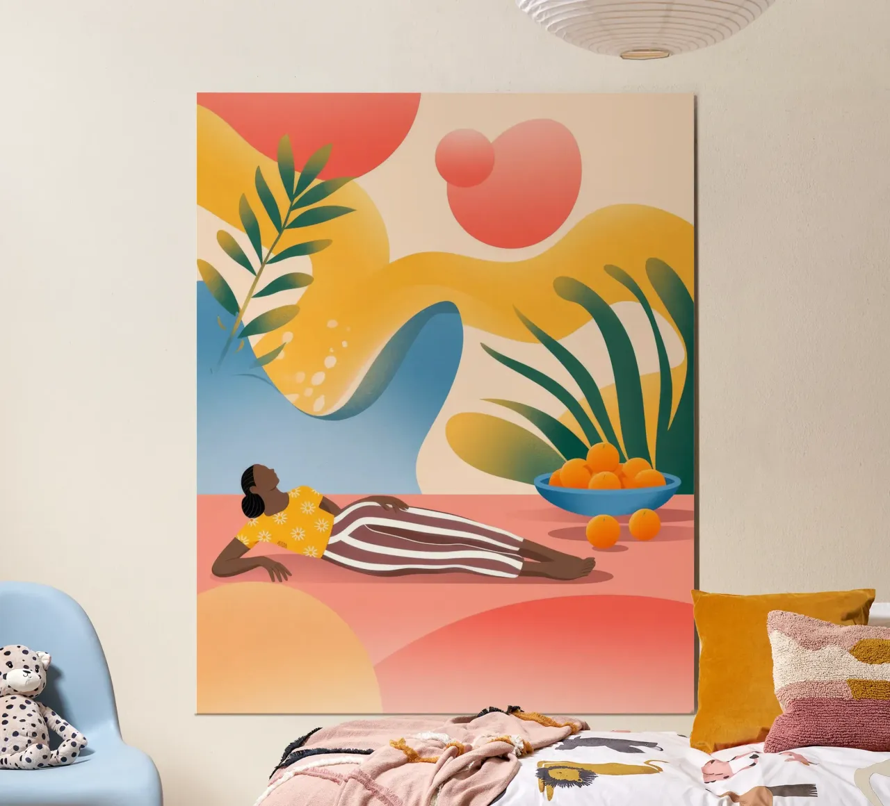 Beatitudine da sogno al tramonto poster da Color Oblivion