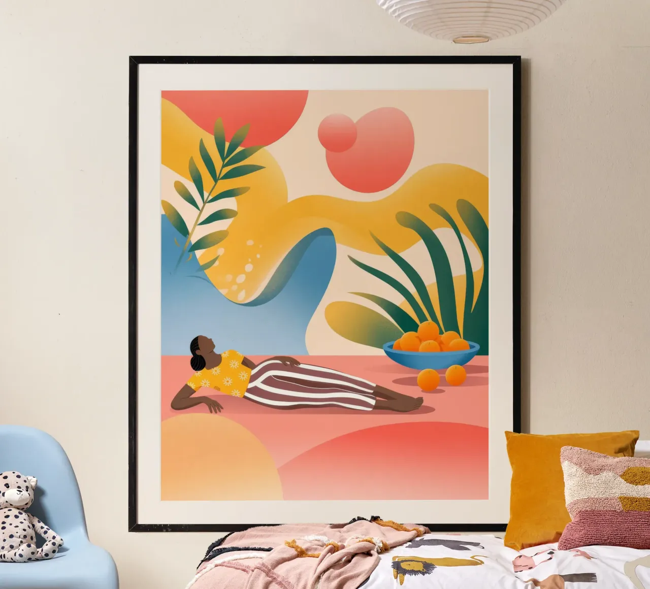 Beatitudine da sogno al tramonto poster da Color Oblivion