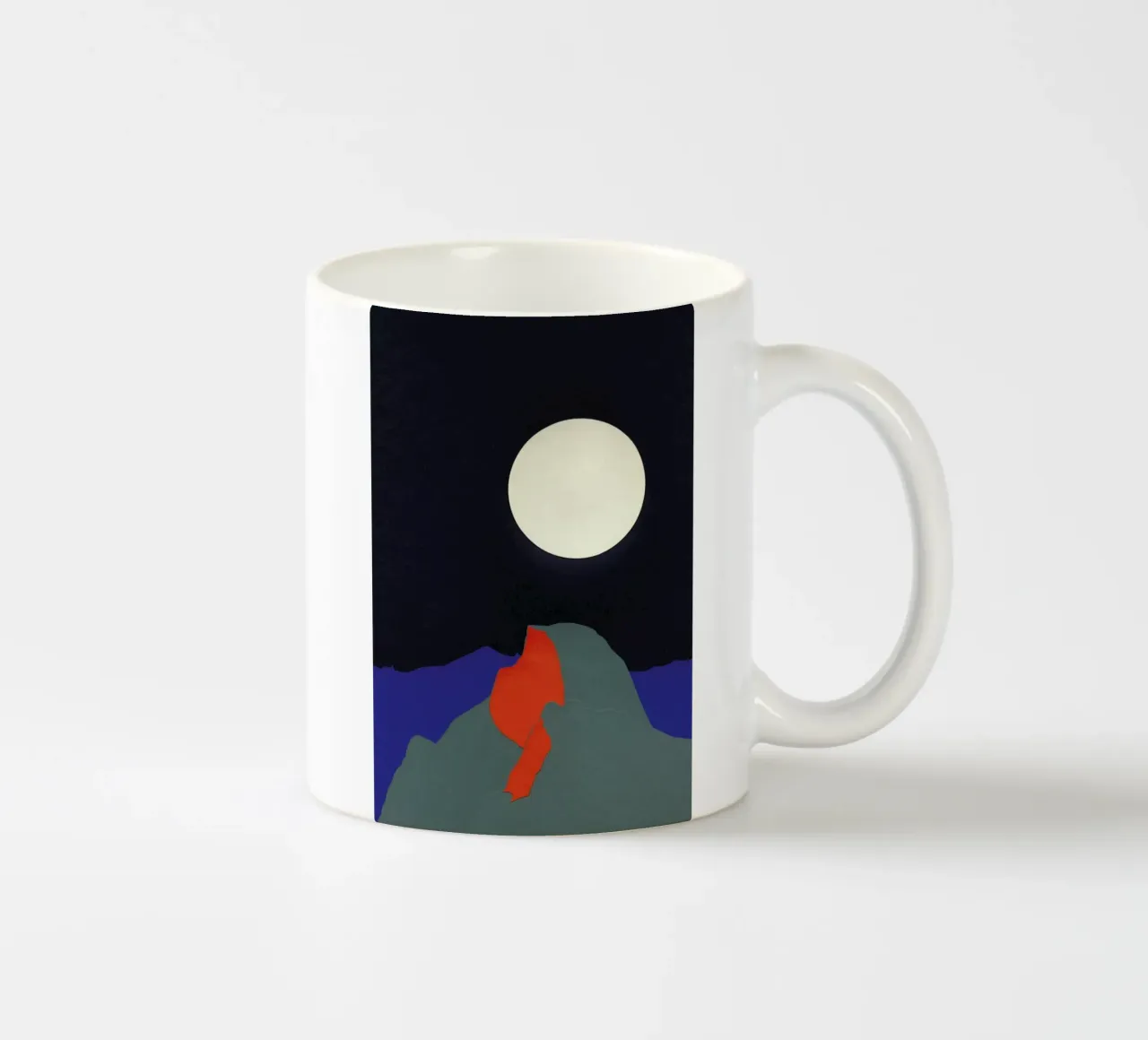 Half Dome tazza in ceramica da Rosi Feist