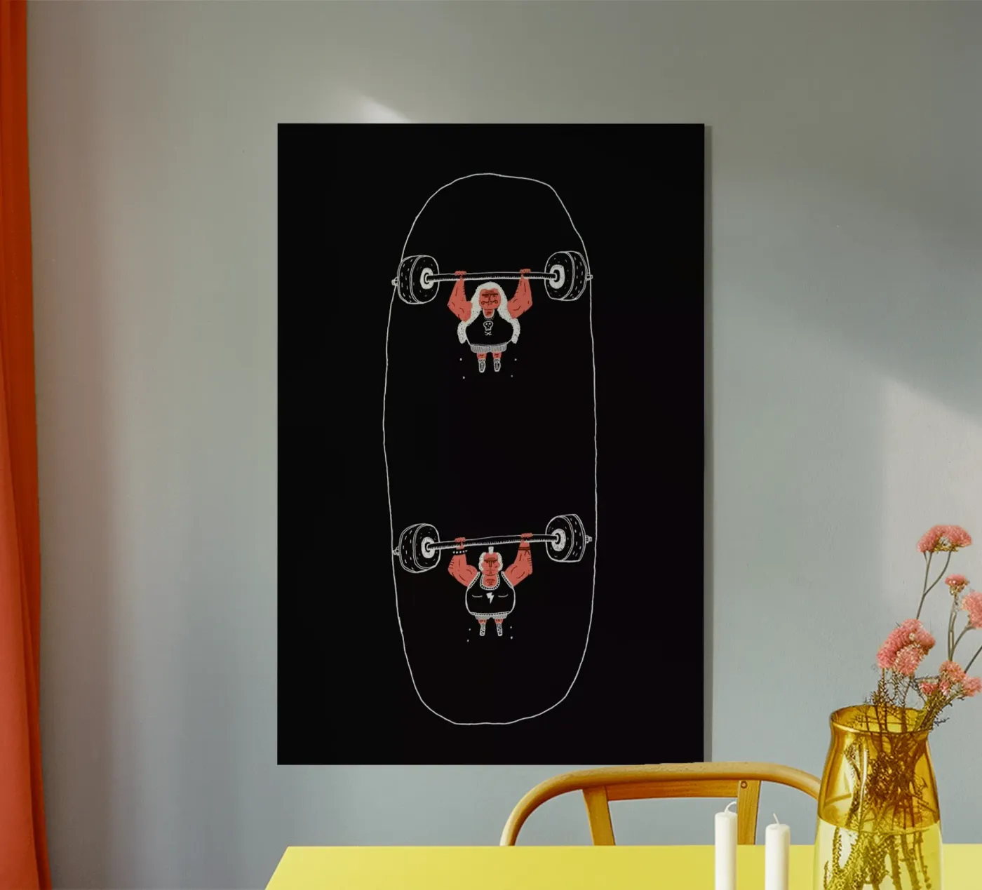 Heavyweight Skateboarding plexiglass da Jacques Maes