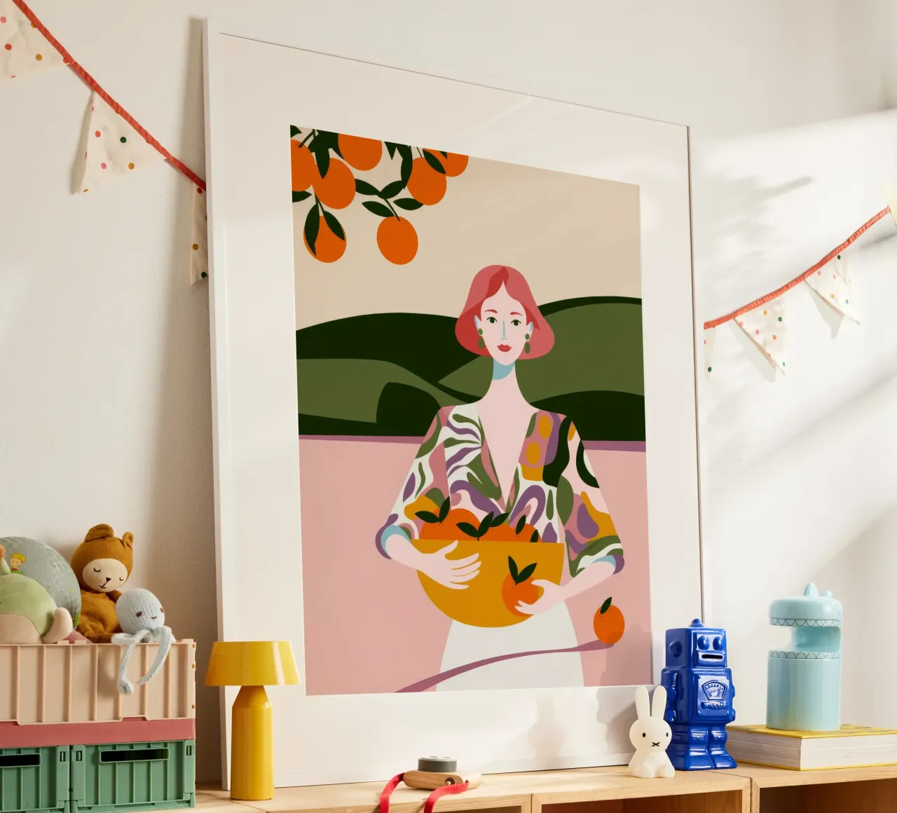 Récolte de l'abondance joyeuse poster de Color Oblivion