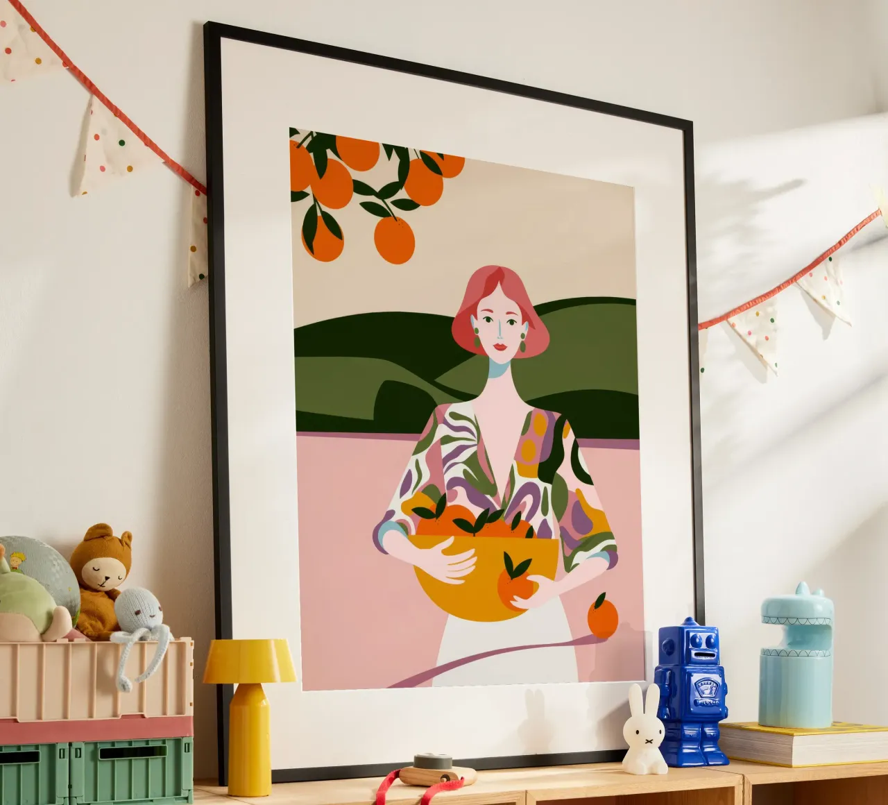 Récolte de l'abondance joyeuse poster de Color Oblivion