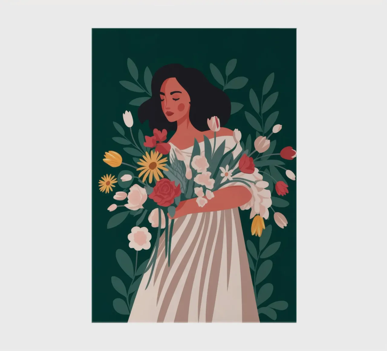 Abbraccio floreale Armonia diario da Color Oblivion