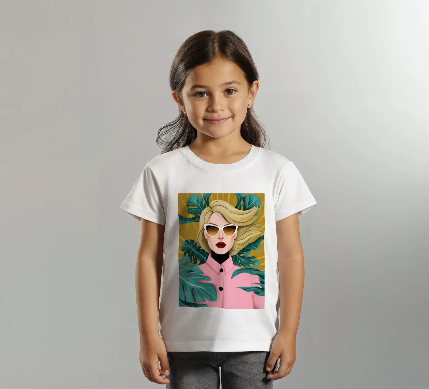 Blonde Tranquil Beauty t-shirt bambini da Color Oblivion