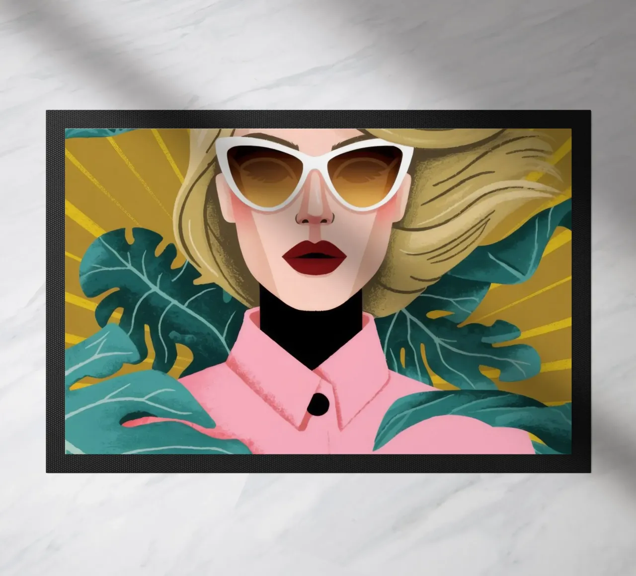 Bellezza bionda e tranquilla zerbino da Color Oblivion