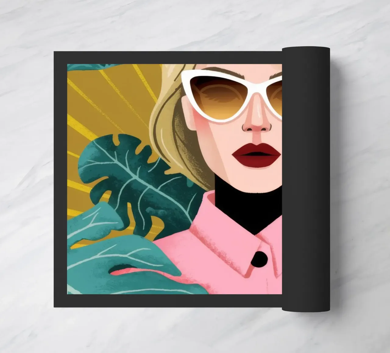 Bellezza bionda e tranquilla zerbino da Color Oblivion