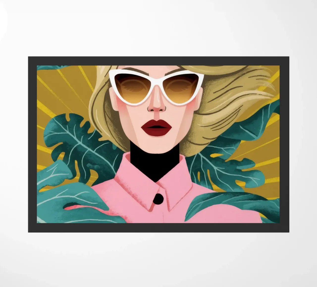 Bellezza bionda e tranquilla zerbino da Color Oblivion