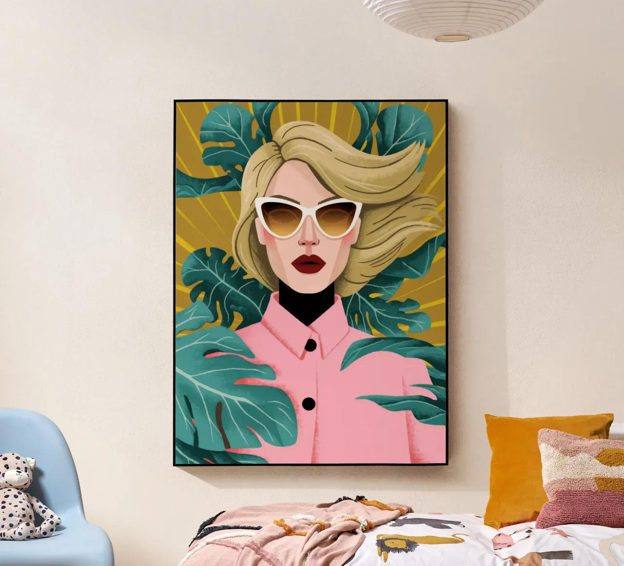 Bellezza bionda e tranquilla plexiglass da Color Oblivion