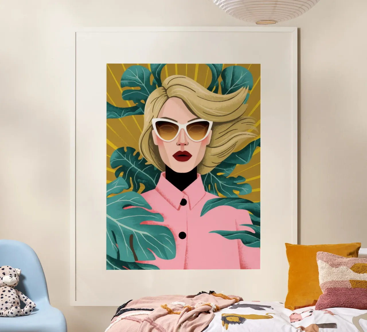 Bellezza bionda e tranquilla poster da Color Oblivion