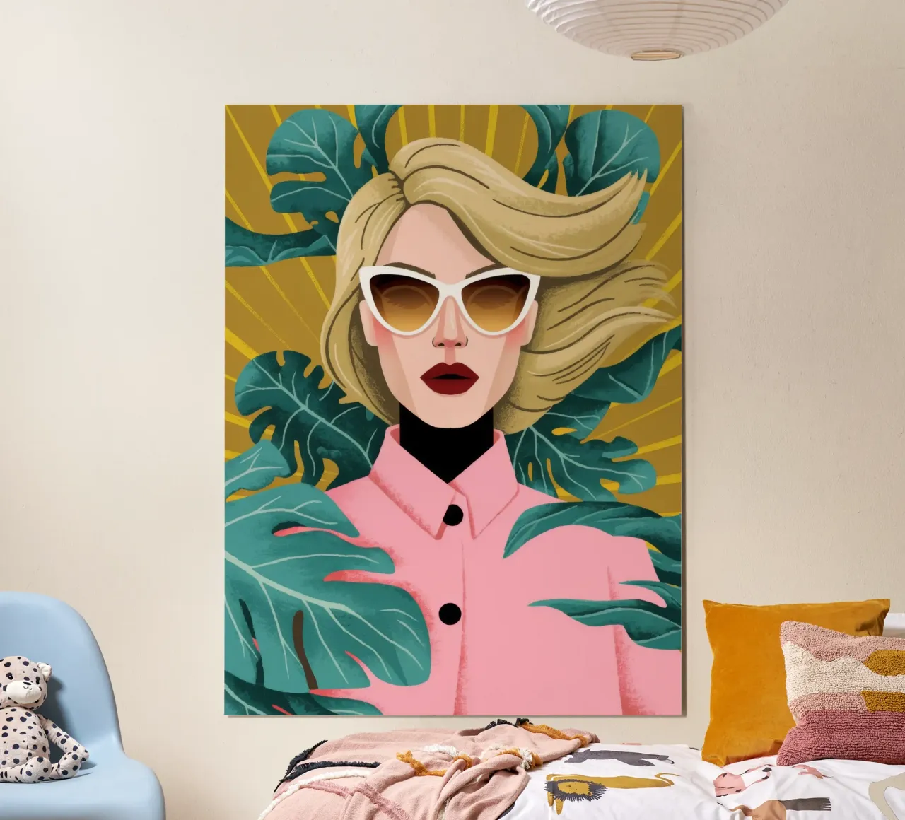 Bellezza bionda e tranquilla poster da Color Oblivion