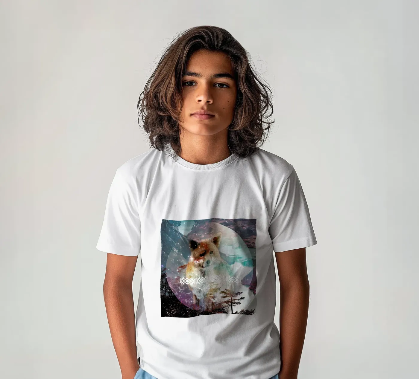 Fox t-shirt bambini da Kris Tate