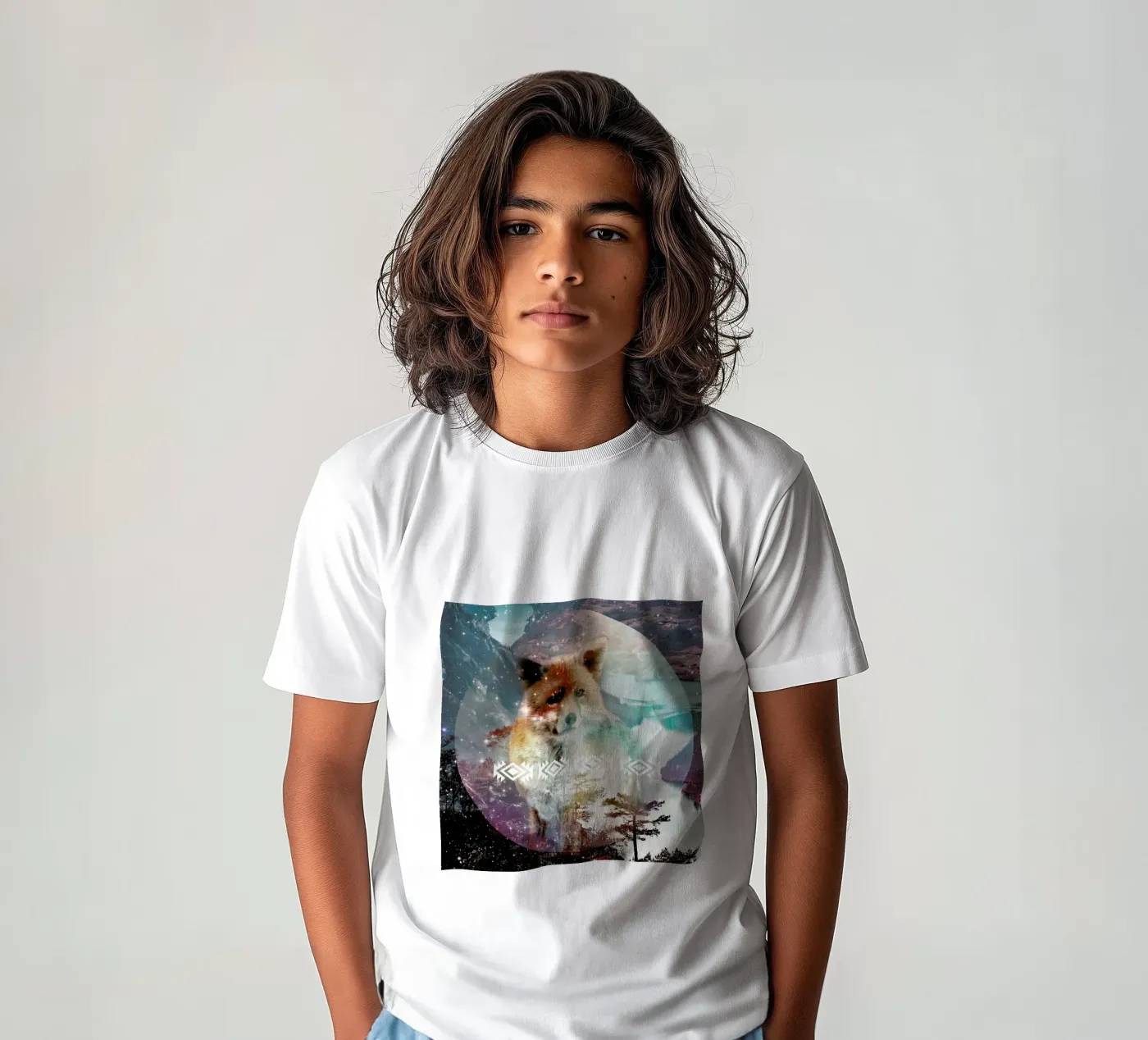 Fox t-shirt bambini da Kris Tate