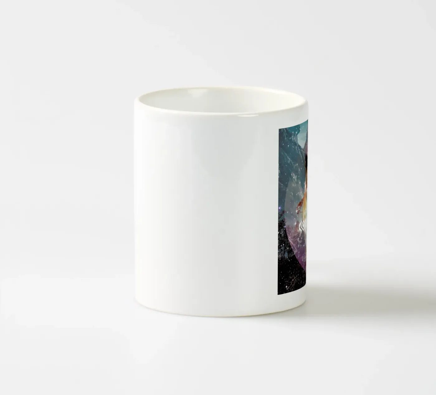 Fox ceramic mug by Kris Tate