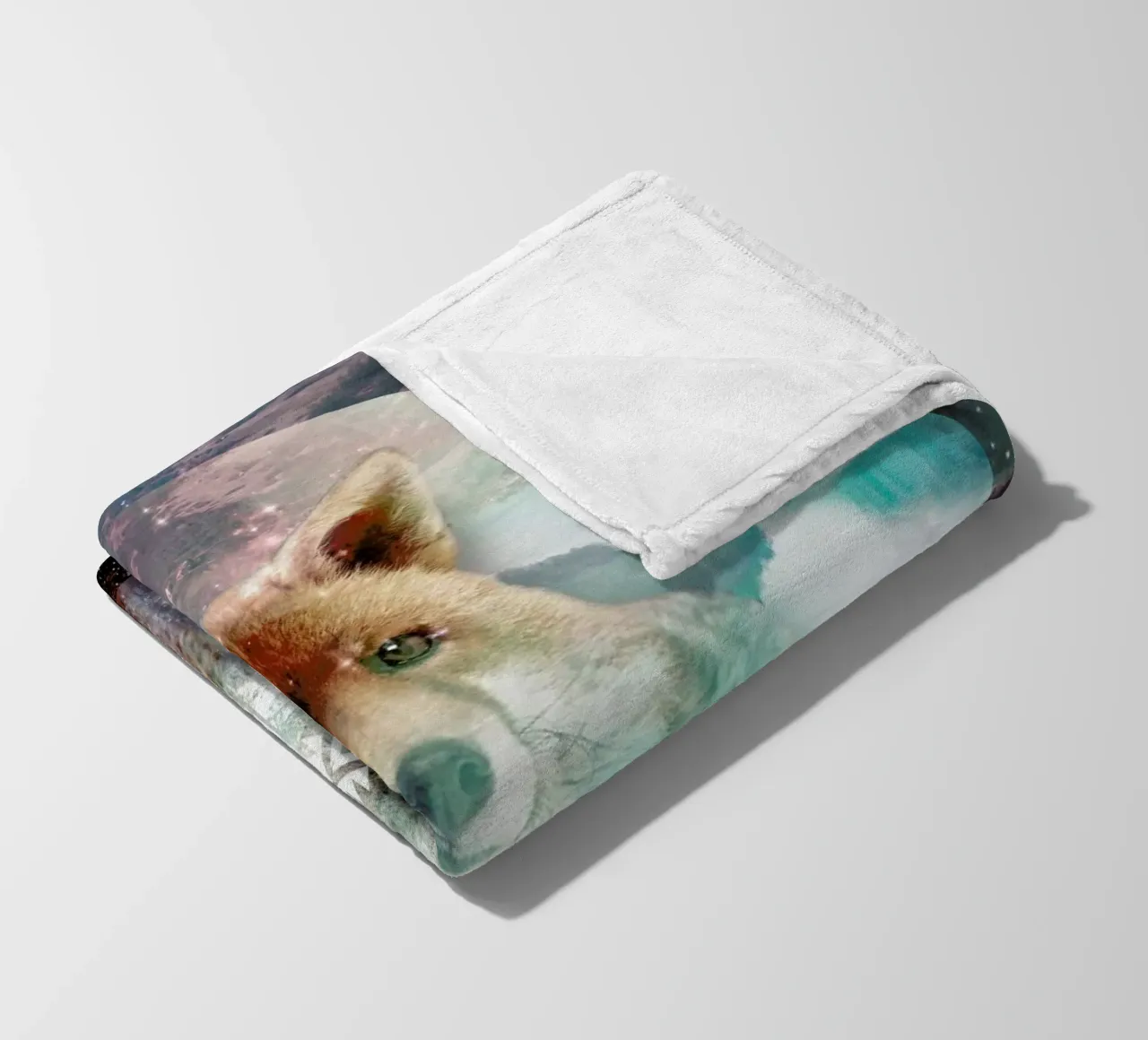 Fox Fleecedecke von Kris Tate