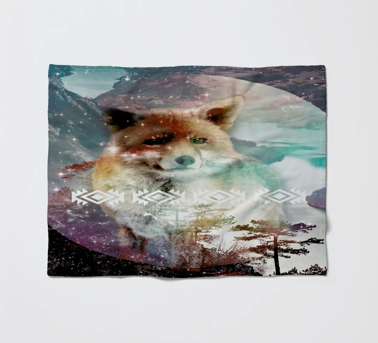 Fox Fleecedecke von Kris Tate