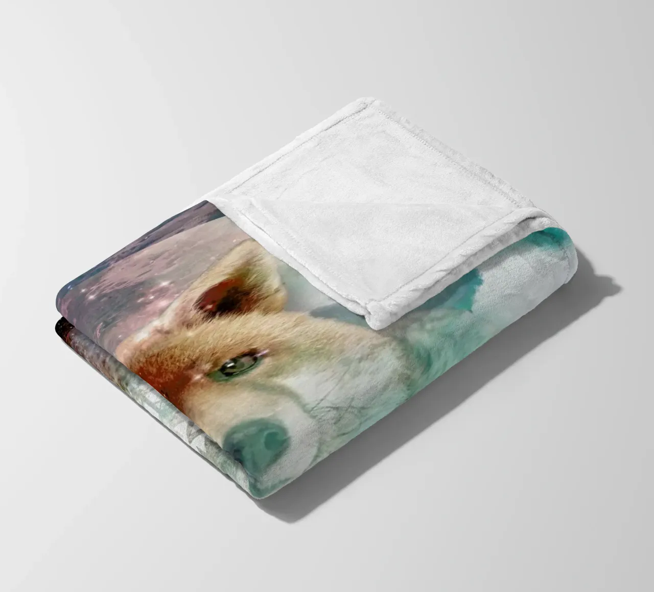 Fox Fleecedecke von Kris Tate