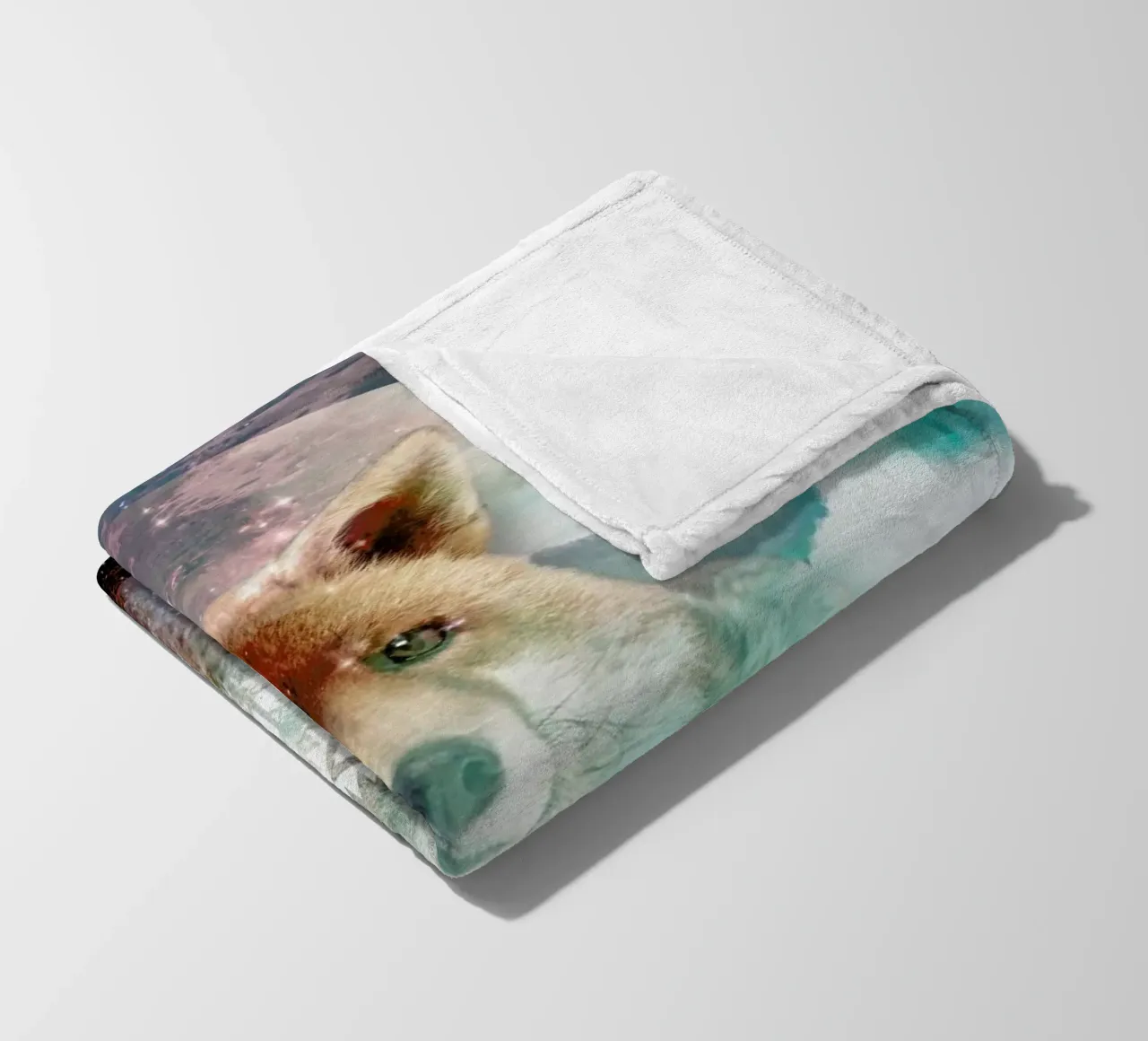 Fox Fleecedecke von Kris Tate