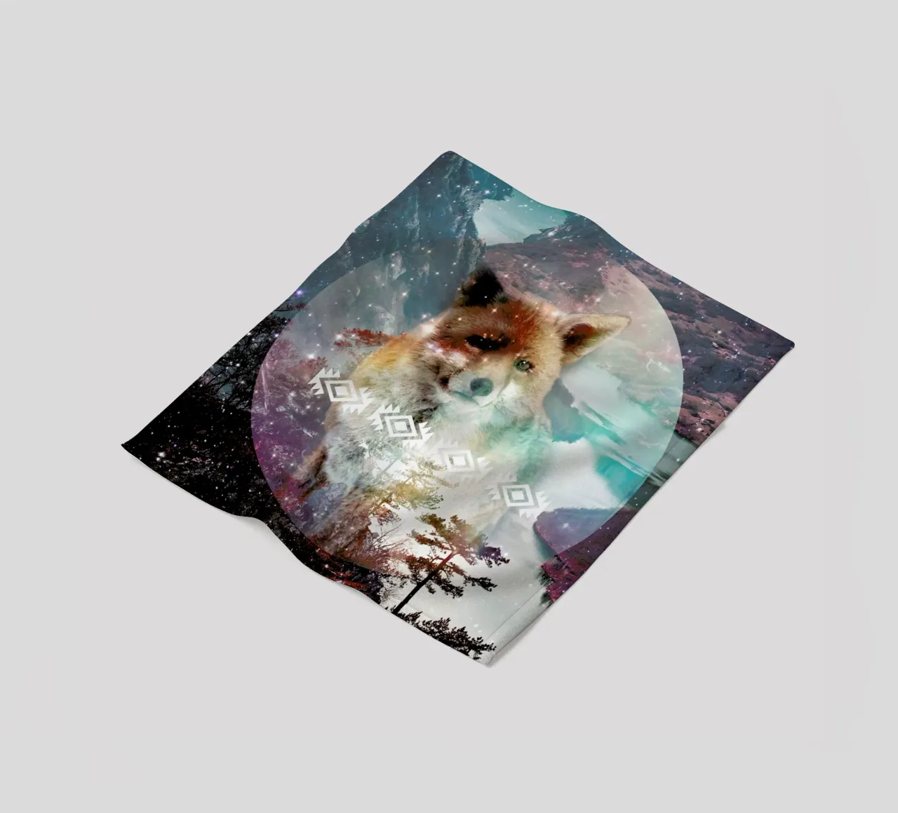 Fox Fleecedecke von Kris Tate