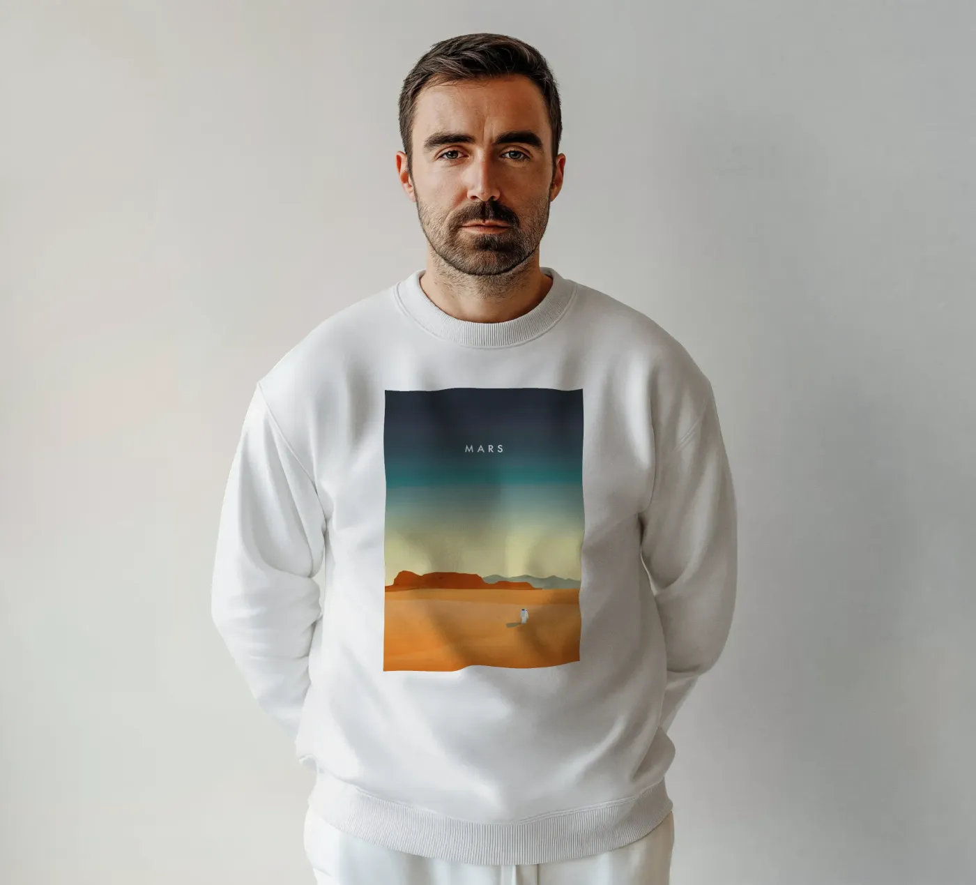 Mars sweatshirt by Katinka Reinke