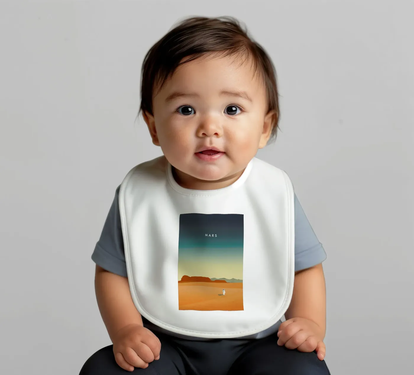 Mars baby slabbetje van Katinka Reinke