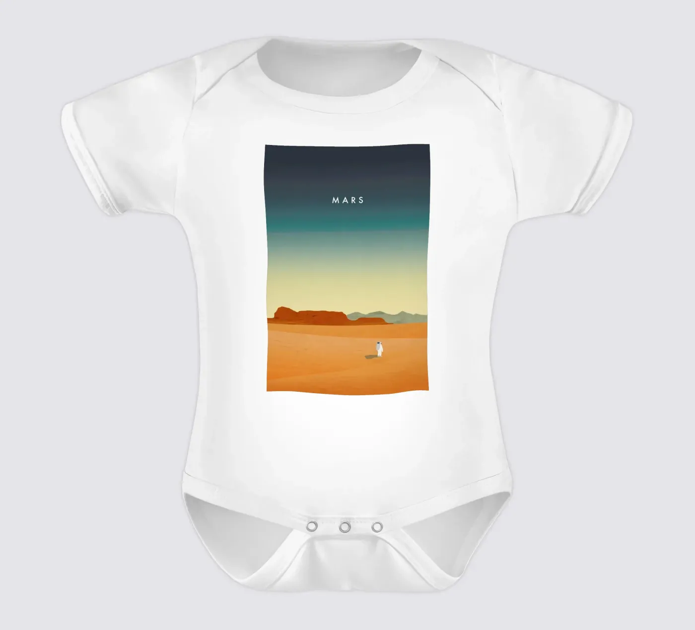Mars body neonato maniche corte da Katinka Reinke