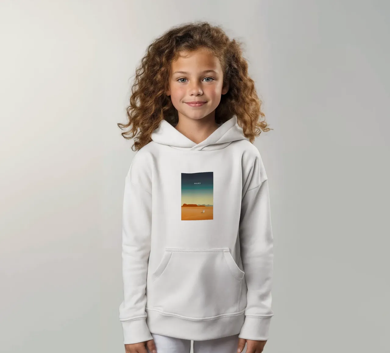 Mars felpa bambino con cappuccio da Katinka Reinke