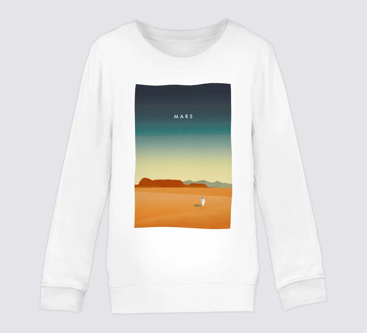 Mars kids sweatshirt by Katinka Reinke