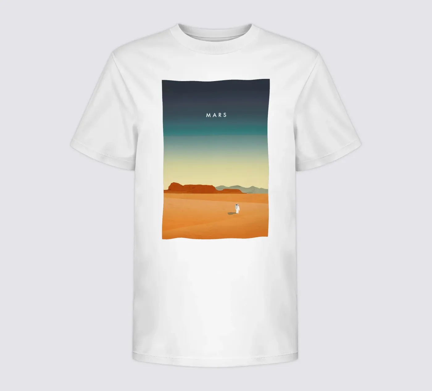 Mars kids t-shirt by Katinka Reinke
