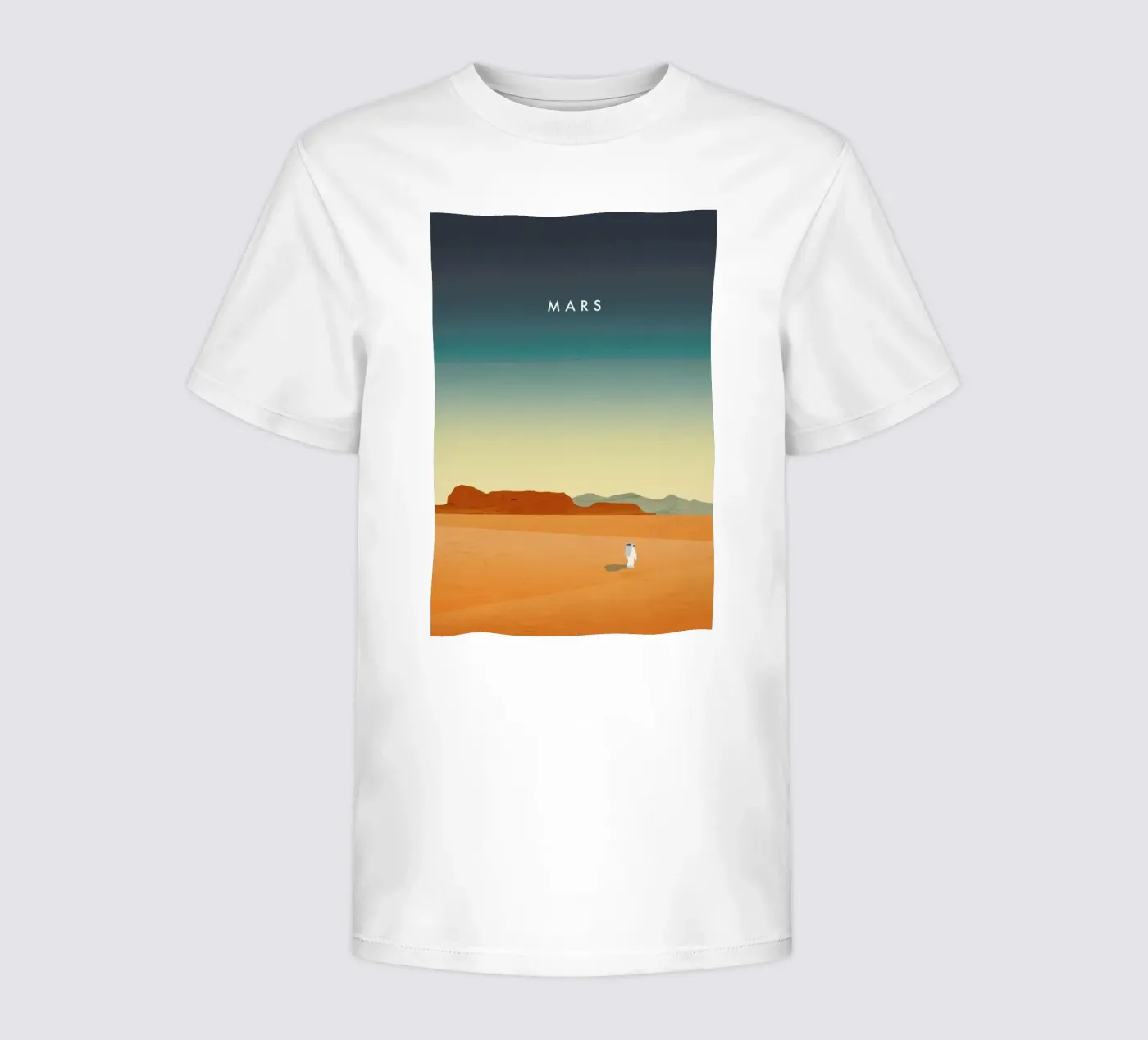 Mars kids t-shirt by Katinka Reinke