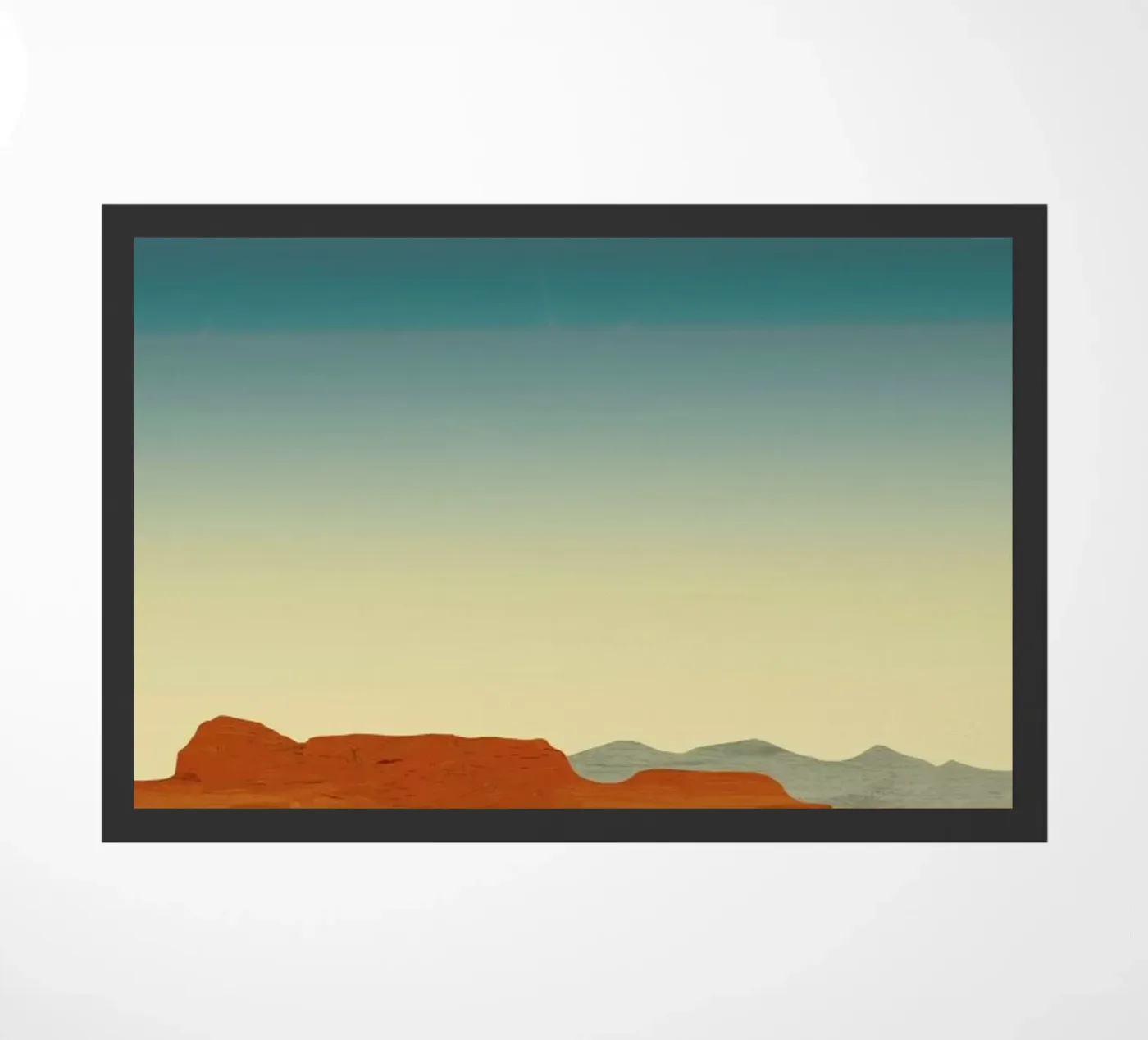 Mars Fußmatte von Katinka Reinke