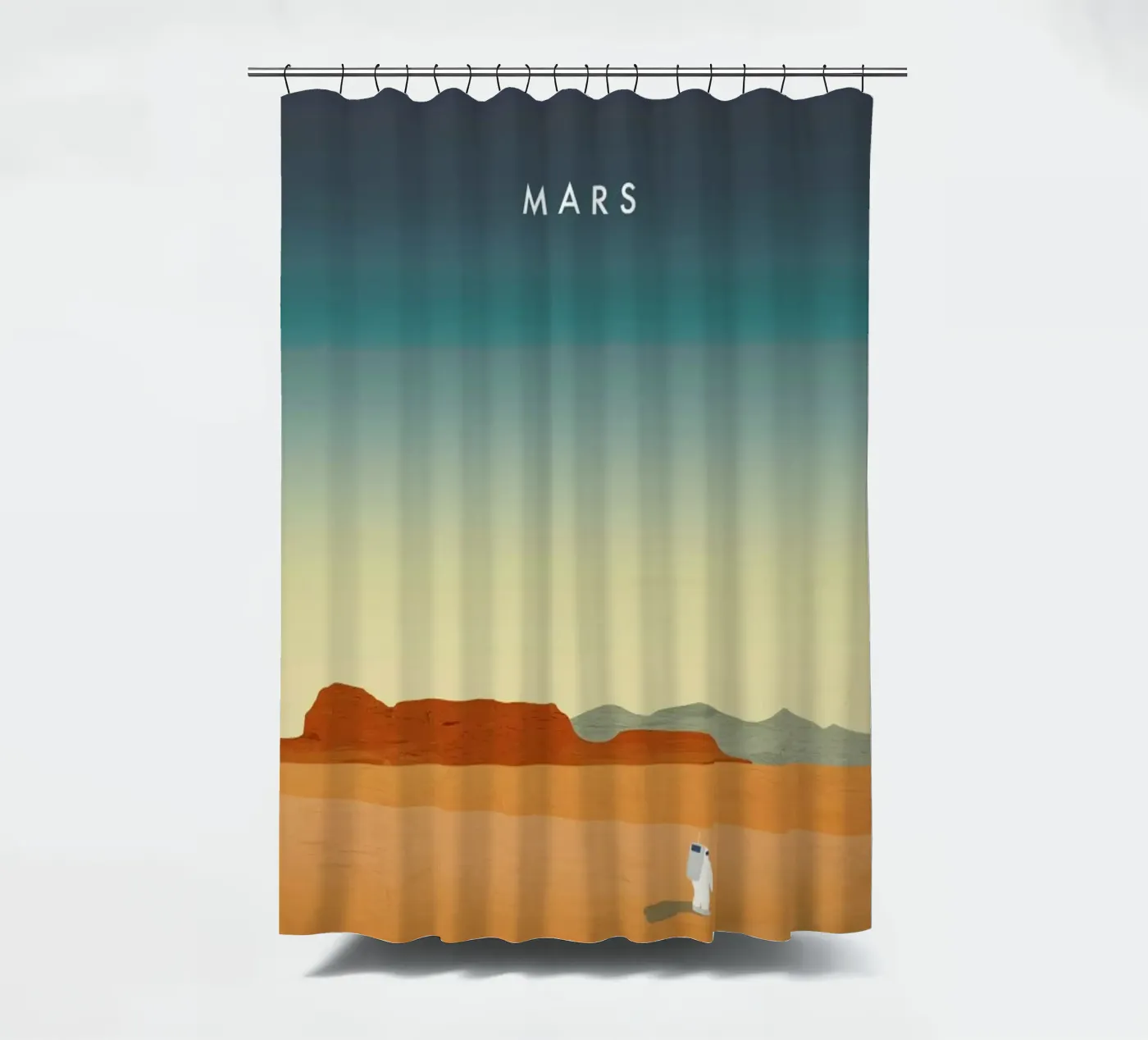 Mars Duschvorhang von Katinka Reinke