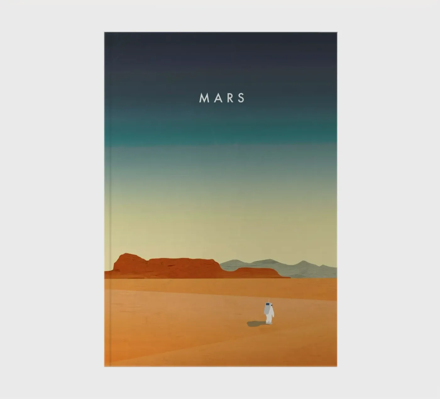 Mars notebook by Katinka Reinke