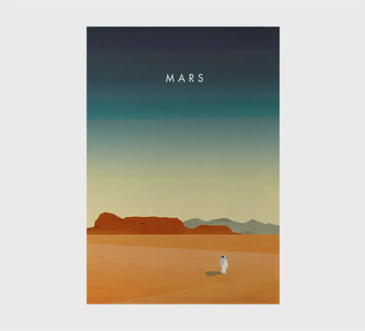 Mars notebook by Katinka Reinke