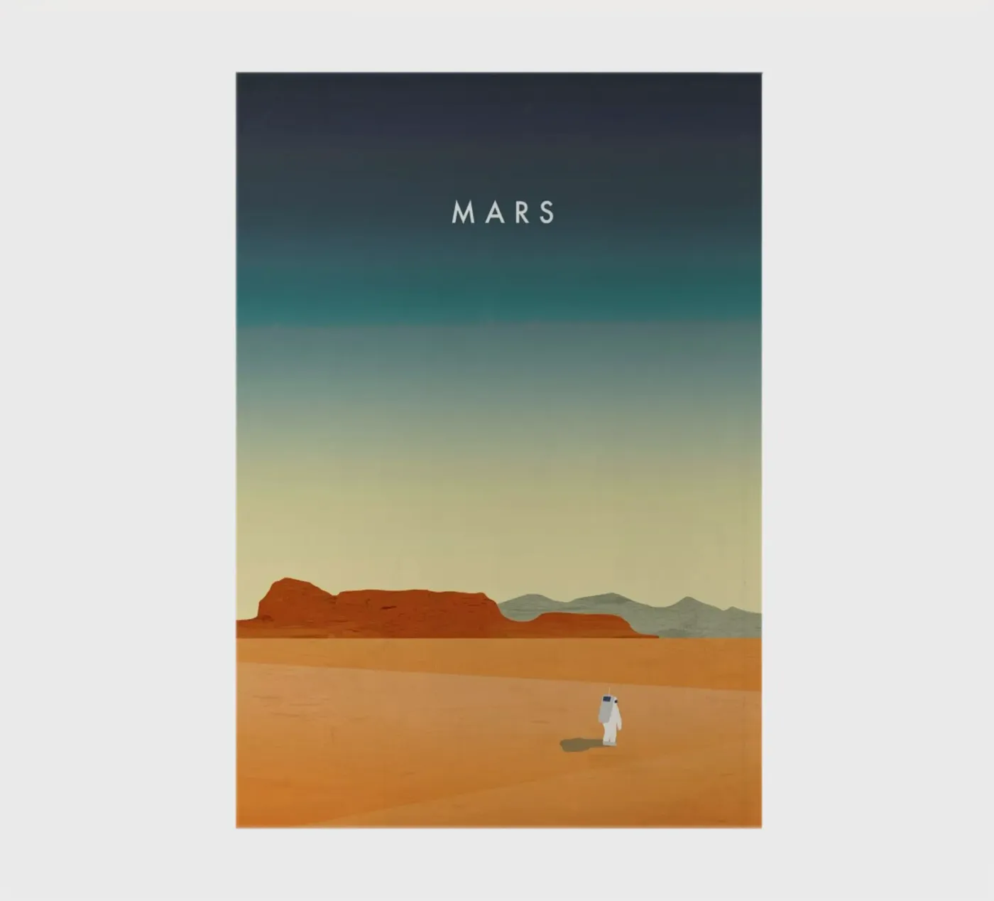 Mars notebook by Katinka Reinke