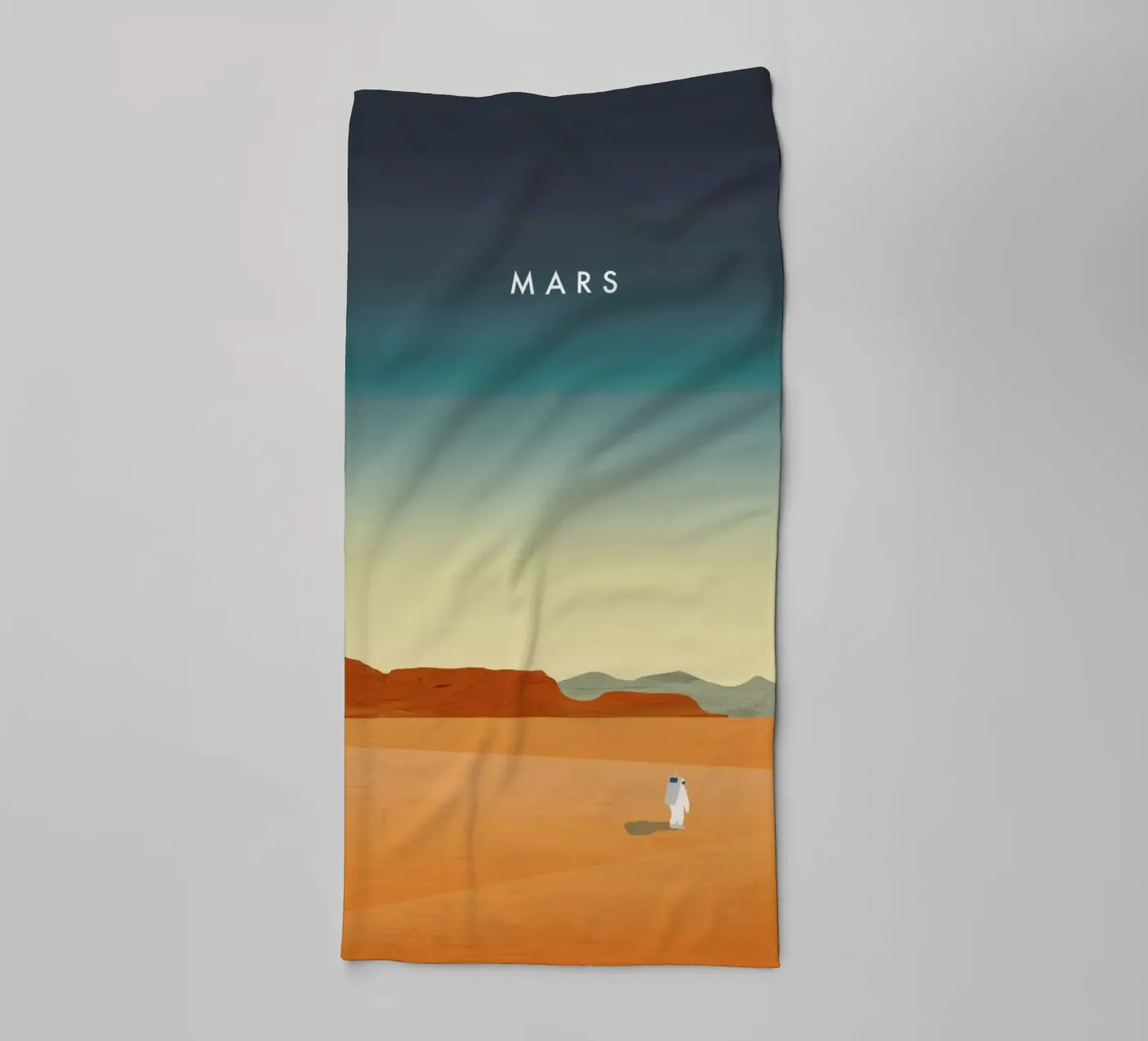 Mars Handtuch von Katinka Reinke