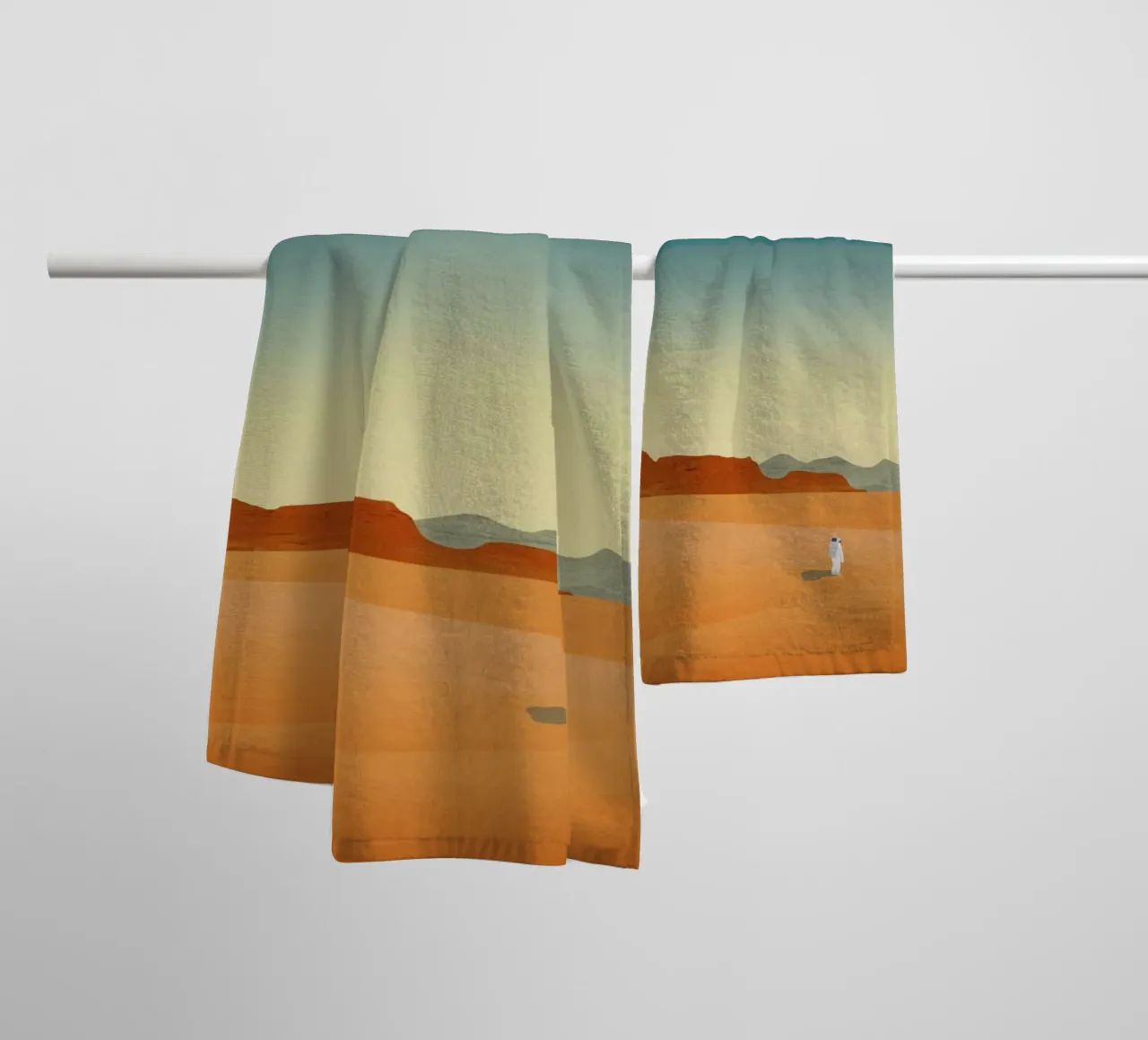 Mars towel by Katinka Reinke