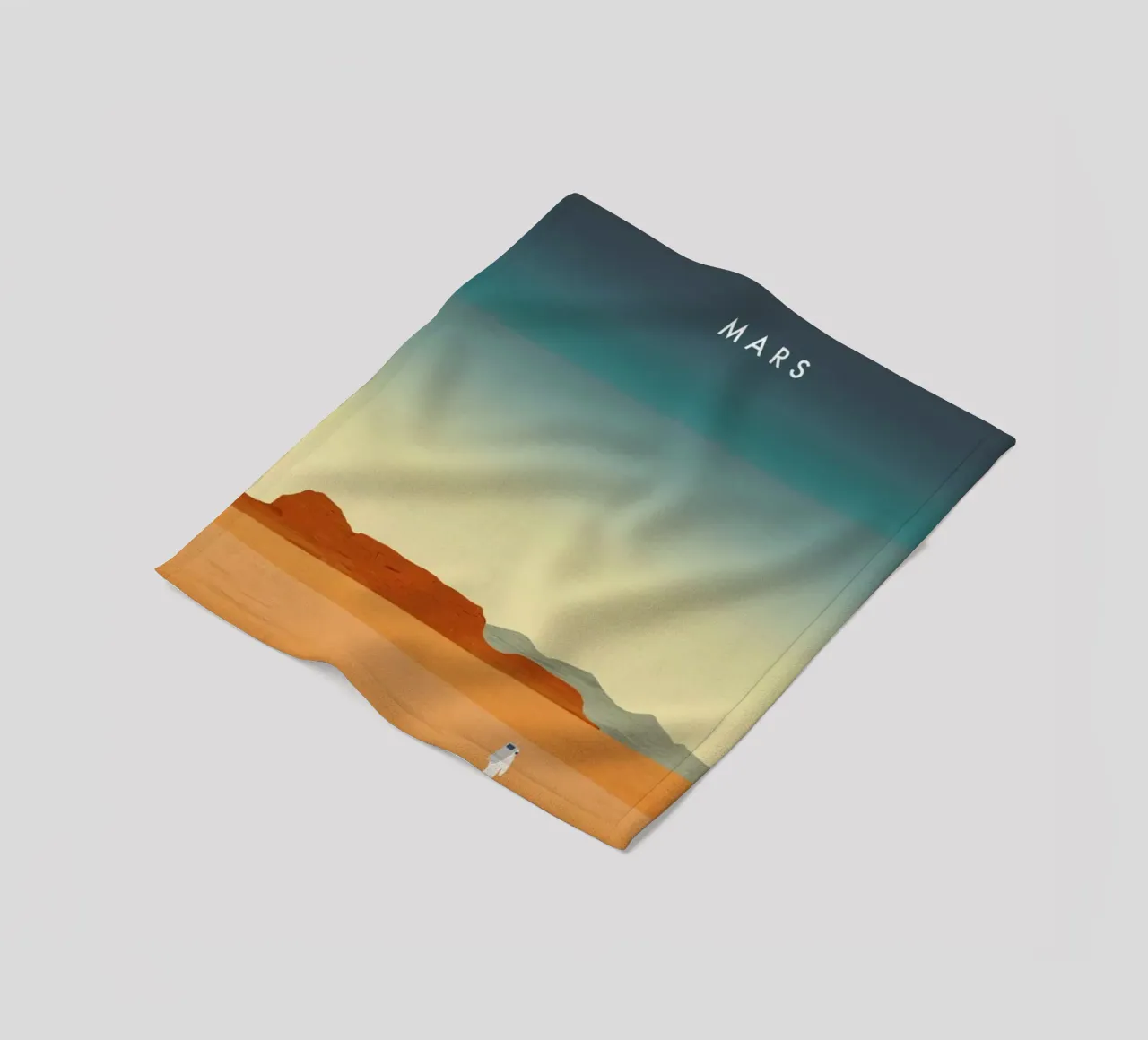 Mars fleece blanket by Katinka Reinke