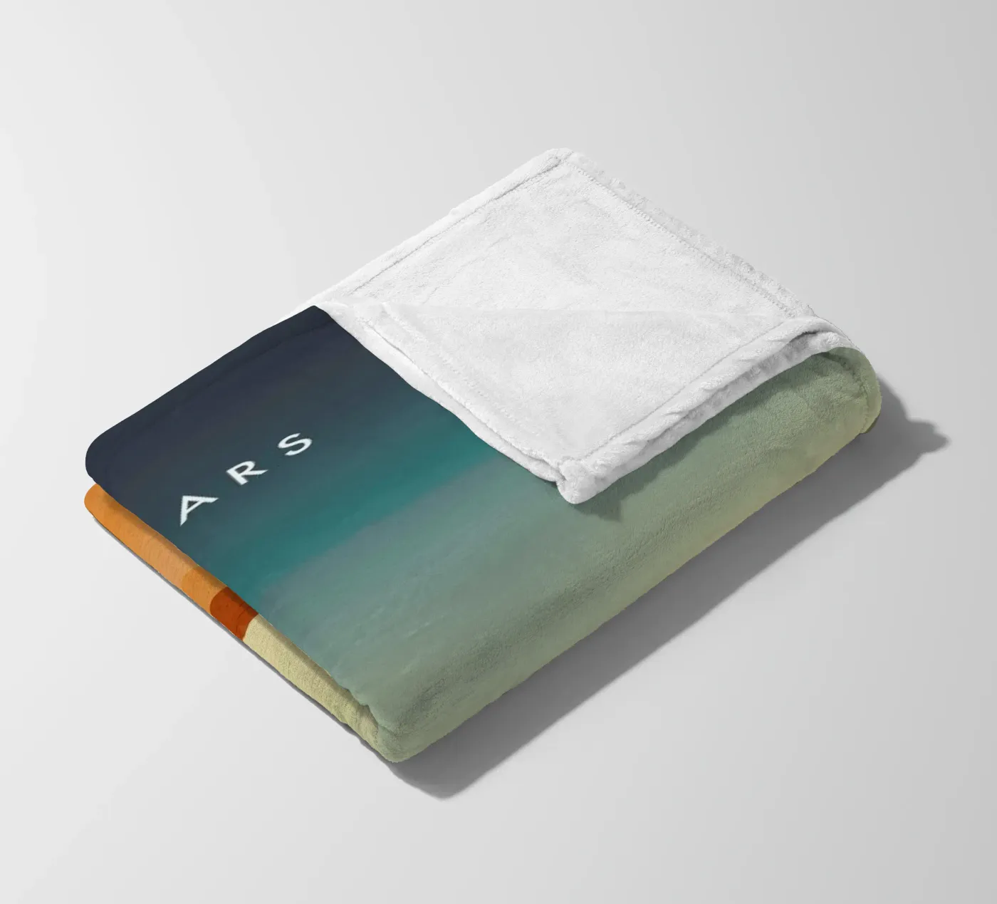 Mars plaid polaire de Katinka Reinke