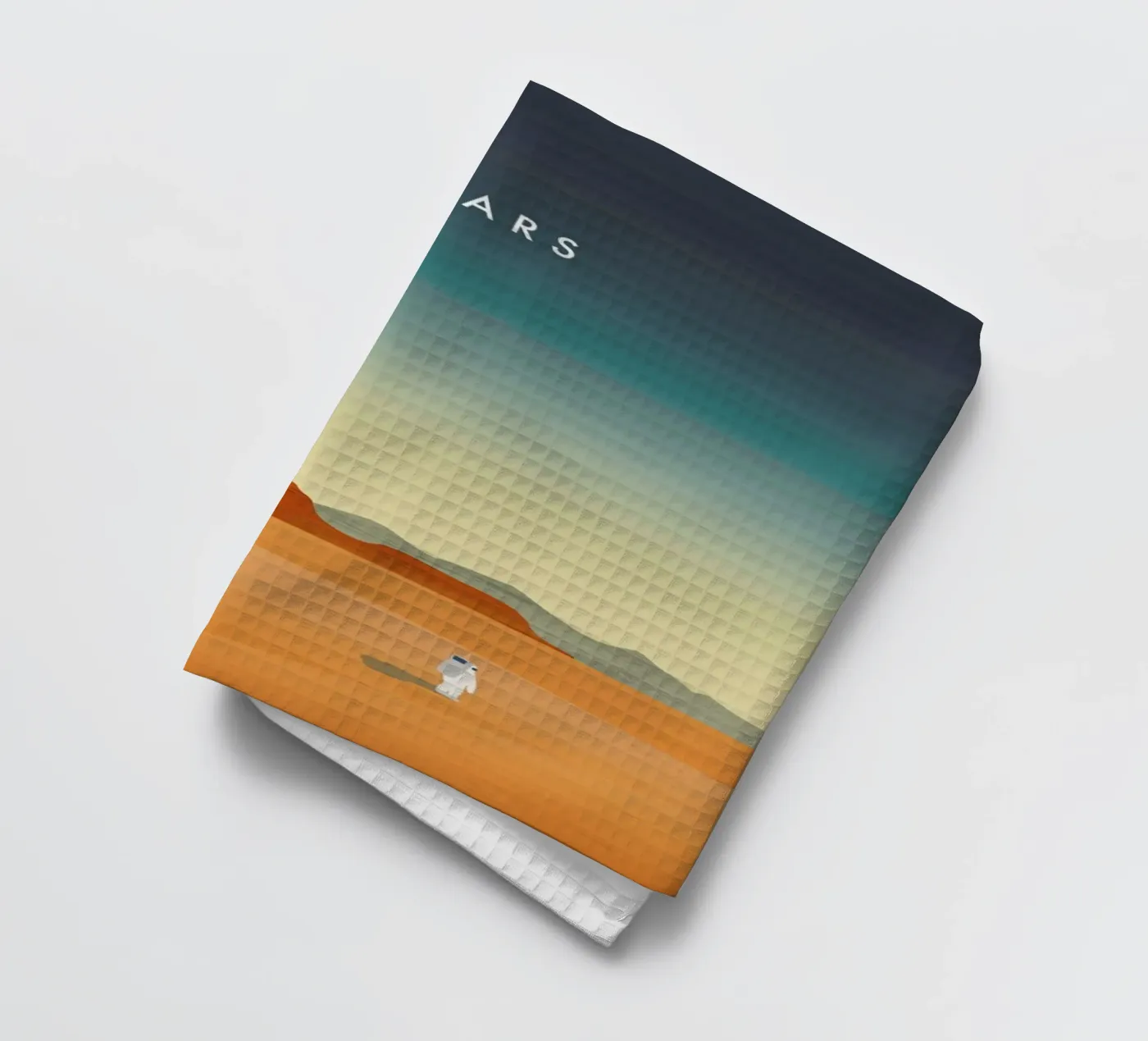 Mars tea towel by Katinka Reinke