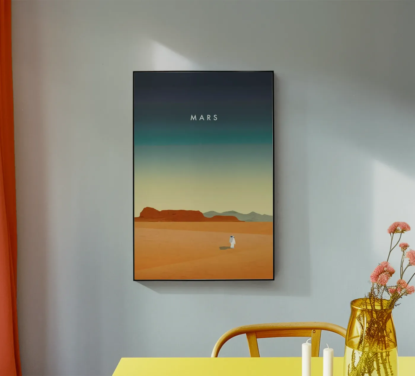 Mars plexiglas de Katinka Reinke