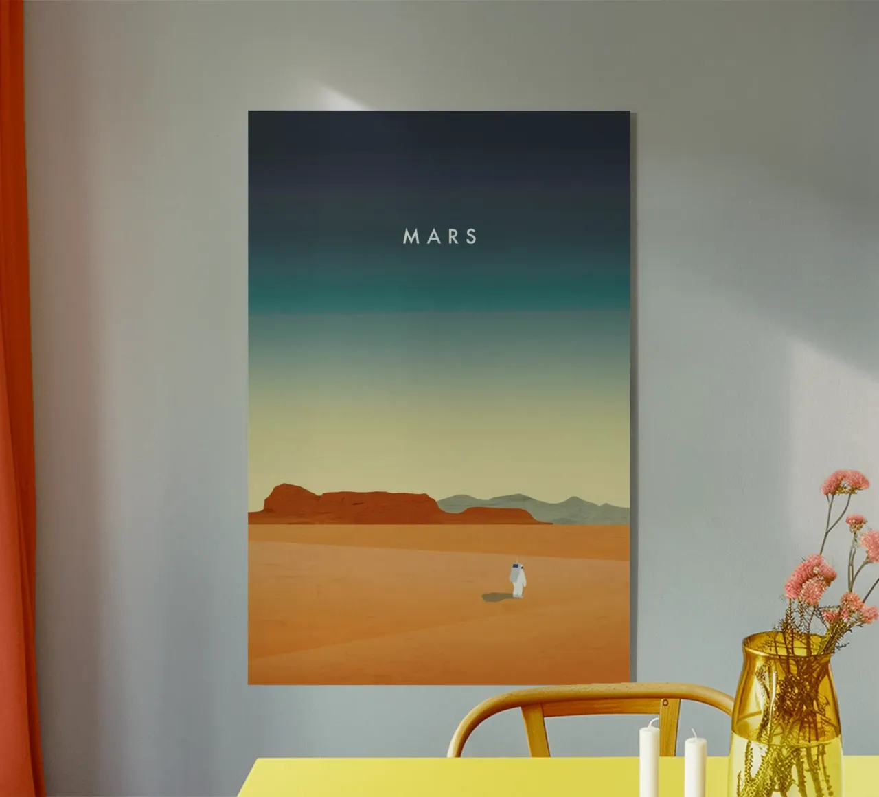 Mars plexiglass da Katinka Reinke