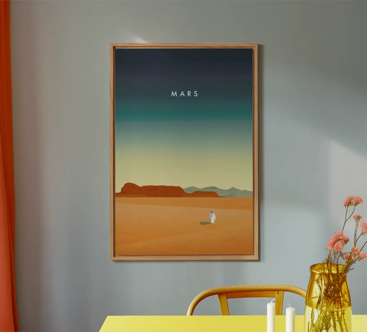 Mars forex plate by Katinka Reinke