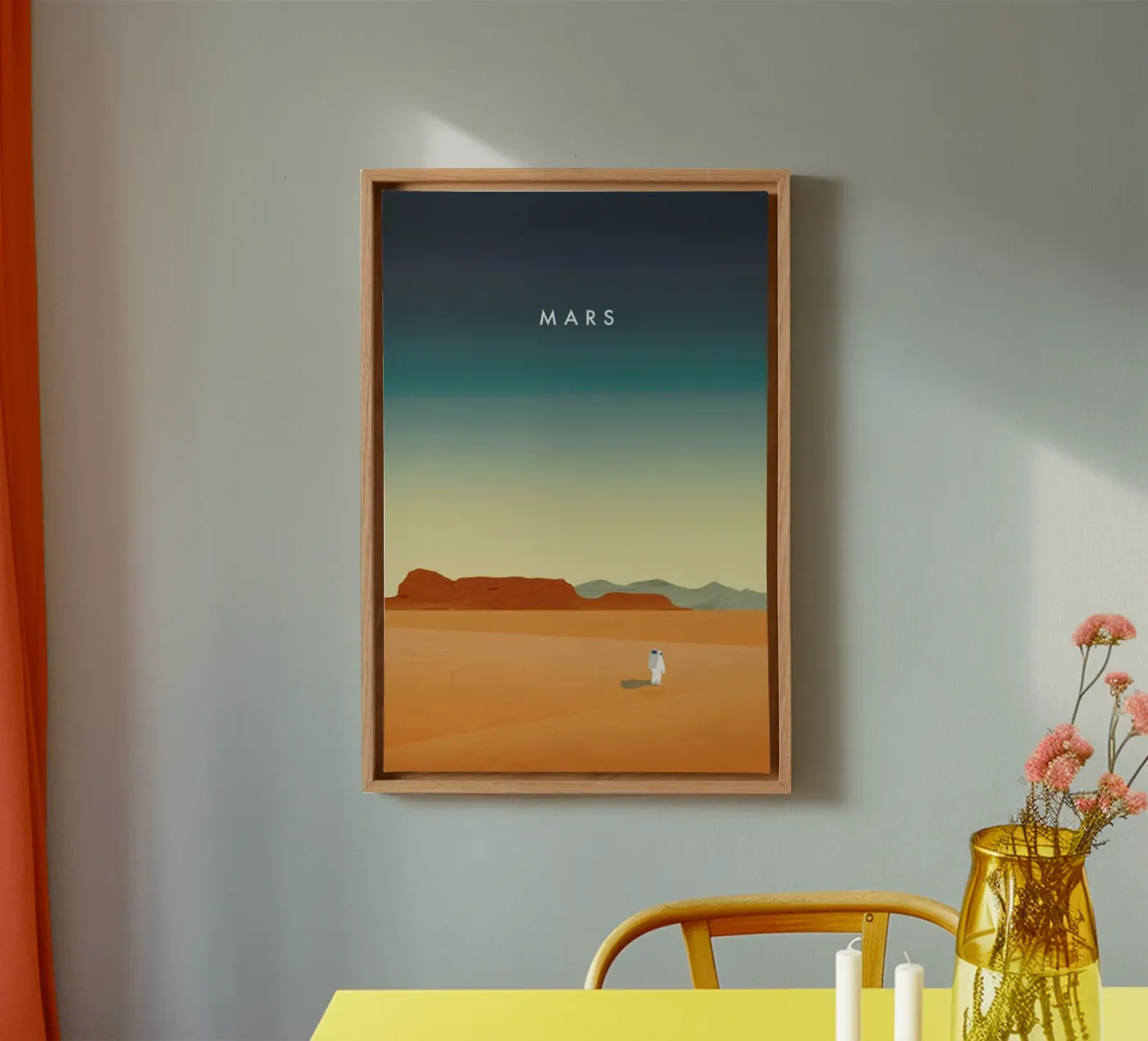 Mars canvas van Katinka Reinke