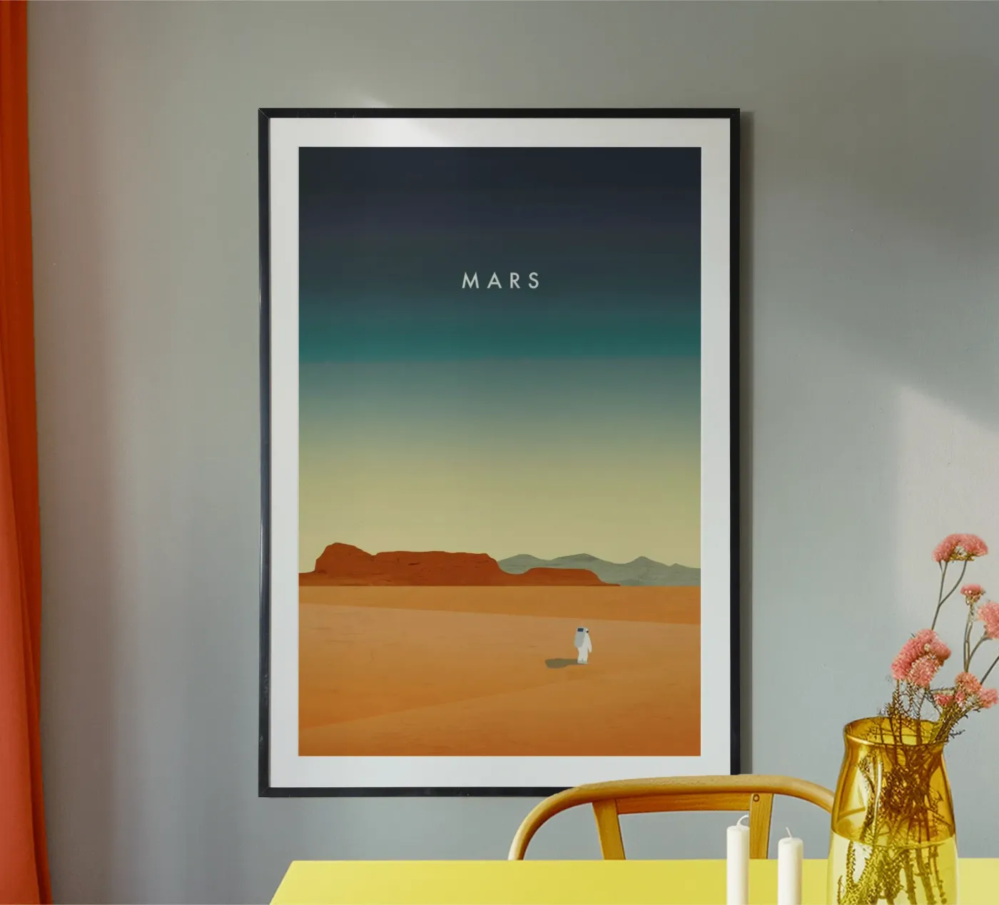 Mars Poster von Katinka Reinke