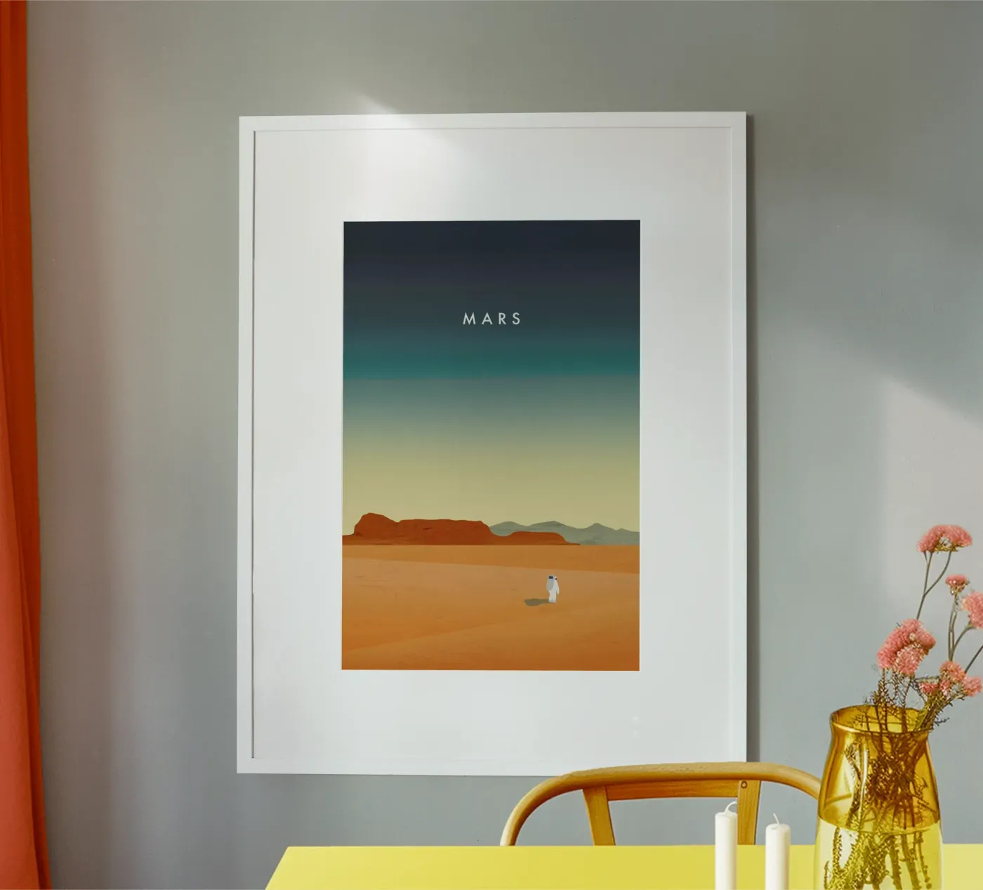 Mars Poster von Katinka Reinke