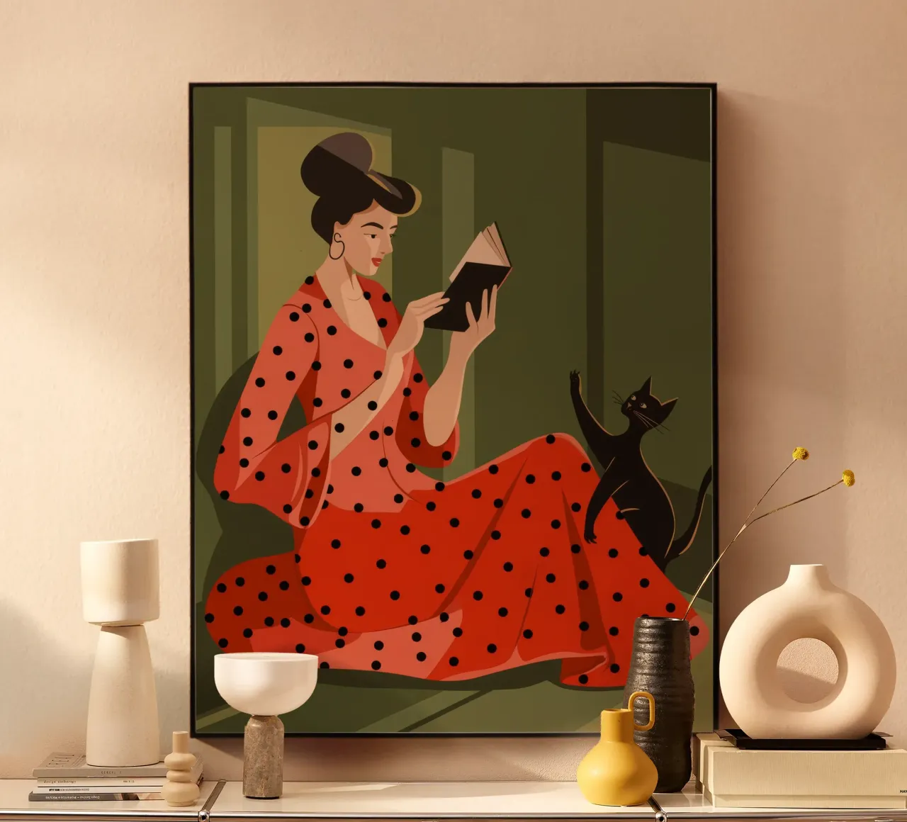 Cozy Reading Moment forex plate by Color Oblivion