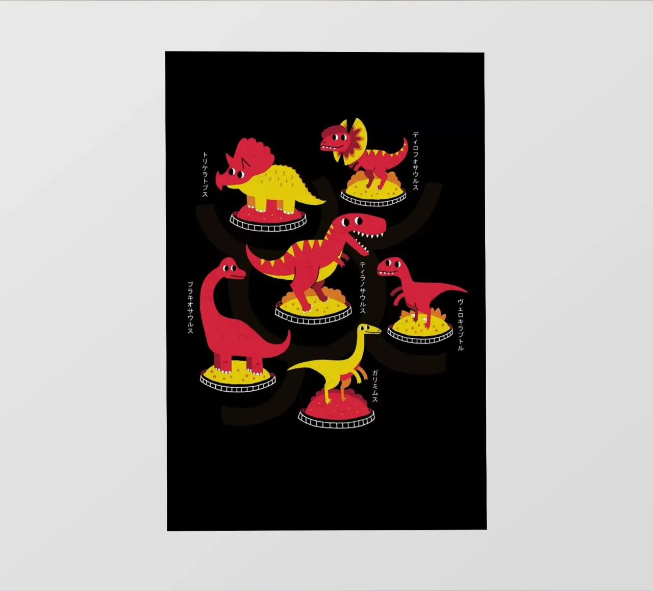 Jurassic Trail telo in pvc da DinoMike