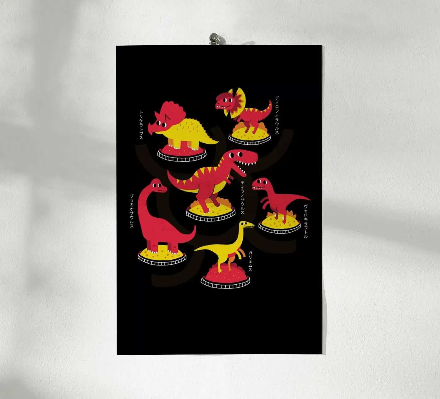 Jurassic Trail poster da DinoMike