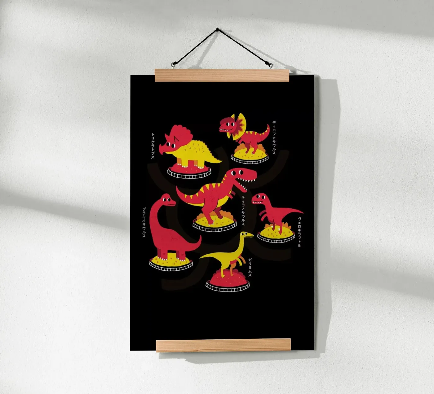Jurassic Trail poster da DinoMike