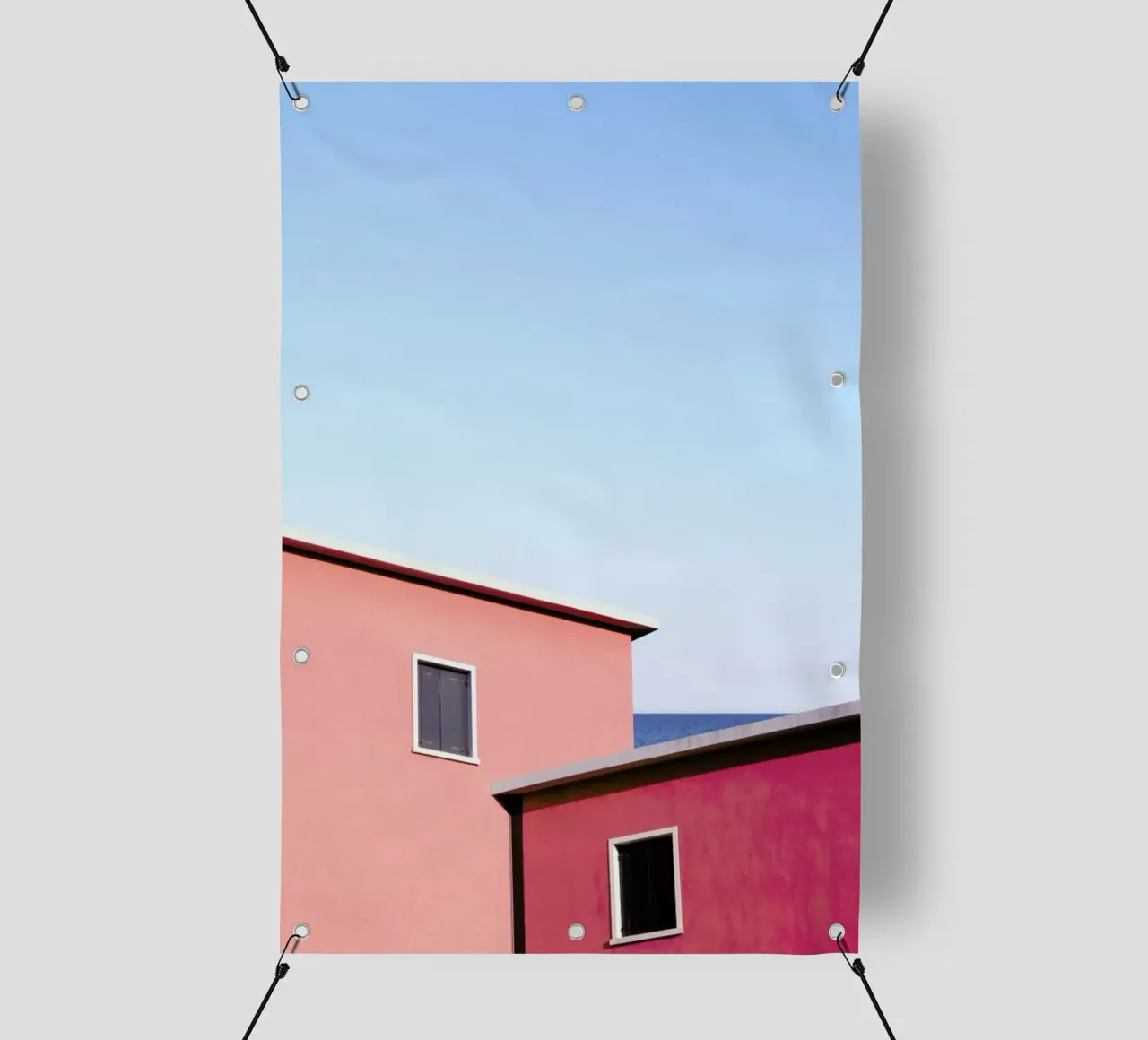 Neighbors pvc-zeil van Rupert Höller